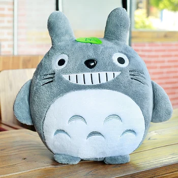 1 adet 20 cm Komşum Totoro Peluş Oyuncak Kawaii Dolması Hayvan Oyuncak Anime Totoro Çocuk Bebek Çocuk Yumuşak Karikatür Oyuncak Hediye