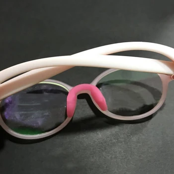 1 Adet U Şekli Kaymaz Burun Pedi Silikon Sopa Ped Gözlük Güneş Gözlüğü Gözlük Aksesuarları 10 Renkler