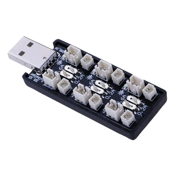1S LiPo Pil USB şarj adaptörü 3.7 V / 4.2 V 6CH Mikro JST 1.25 JST-PH 2.0 mCX mCPX Lipo Şarj Kurulu 1S Lipo şarj adaptörü