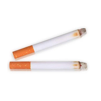2 Adet Sahte Sigara Oyuncak Çocuklar ve Yetişkinler için Zor Sahne Gerçekçi Sigara Trick Oyuncak Kağıt Yapımı Stres Rahatlatmak