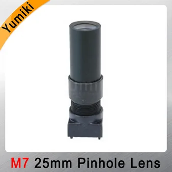 2MP 25mm iğne deliği Lens CCTV Lens M7 * 0.35 dağı Görüntü Formatı 1/2. 7 