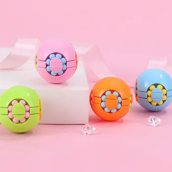 5 Adet Sihirli Top Yaratıcı Parmak Gyro Oyuncaklar Çocuklar İçin Doğum Günü Partisi İyilik Bebek Duş Konuk Hediye Pinata Dolgu Goodie Çantası