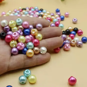 50 adet 6/8/10/12mm inci düğme Renkli düğün dekorasyon yan delik Dikiş düğmeleri konfeksiyon el sanatları düğmeler karalama defteri aksesuar