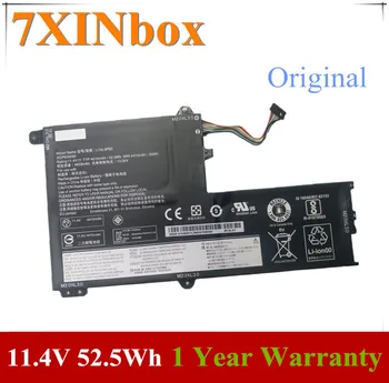 7XINbox 11.4 V 52.5 Wh Orijinal L15L3PB0 L15M3PB0 dizüstü lenovo için batarya 510-14ısk IdeaPad 320S-14IKB Flex 4 1470 1570 1480