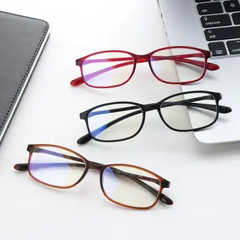Anti mavi ışık okuma gözlüğü kadın Parlama Önleyici Presbiyopik bilgisayar gözlük çerçevesi Retro Yüksek kaliteli Presbiyopik gözlük