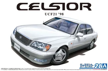 AOSHİMA plastik montaj araba modeli 1/24 ölçekli Toyota UCE21 1998 CELSİOR C tipi yetişkin koleksiyonu DIY montaj kiti 06300