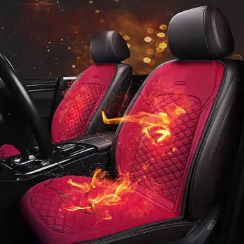 Araba Koltuğu Kapakları Isıtmalı koltuk minderi Akıllı Sabit Sıcaklık Koruması isıtma pedi İçin Evrensel Fit Oto Kamyon Van SUV