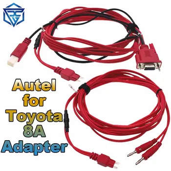 Autel Toyota 8A AKL Kablo Olmayan akıllı anahtar Tüm Anahtarlar Kayıp Adaptörü ile Çalışmak APB112 ve G-Box2 G BOX2 GBOX 2