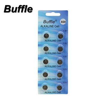 Buffle 10 ADET AG9 1.5 V LR45 194 936 936a 394a Düğme Piller İzle Pil