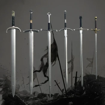büyük kılıç Silah Film Cosplay Kılıç Prop Rol Oynamak Hediye 1: 1 Güvenlik PU Kış Don Kılıç 104 cm