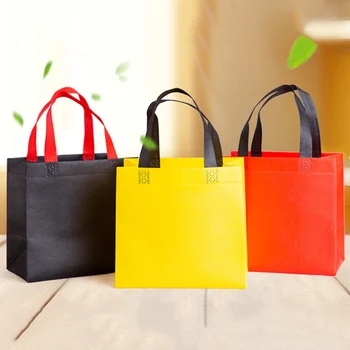Dokunmamış Kumaş alışveriş çantası Çevre Dostu Katlanır Alışveriş Çantası Kullanımlık Bakkal Torbaları Kadın Çanta Seyahat saklama çantası