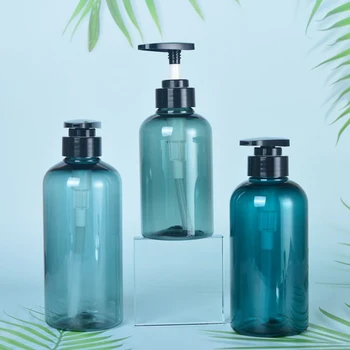 Doldurulabilir Şampuan Kremi Şişeleri Kullanımlık pompa şişesi Duş Dağıtıcılar Şampuan Kremi Vücut Yıkama 16.9 oz / 500 ml