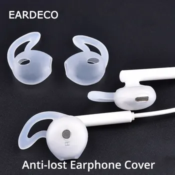 EARDECO Kulaklık Aksesuarları 1 çift Kulaklık Pedleri silikon kılıf kulaklık kılıfı Yumuşak Kulak Kancası Kulak Ucu Kulak Kapağı Koruyucu Kapak