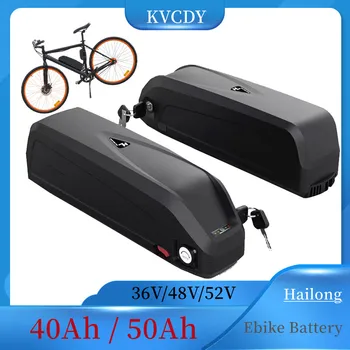 Elektrikli Bisiklet Pil Hailong KVCDY 21700 Hücreleri Paketi 36V ve 48V 40Ah 50Ah 52V 40Ah50Ah Güçlü Bisiklet Lityum Pil