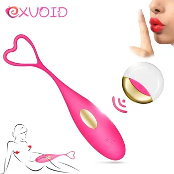 EXVOID Yumurta Vibratör Kablosuz Uzaktan Kumanda G-spot Masaj Orgazm Seks Oyuncakları Kadınlar için Vajina Kegel Egzersiz Vibratör Seks Shop