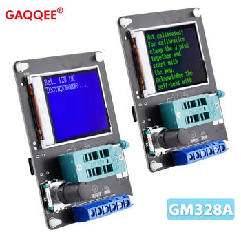 GM328A Transistör Diyot LCD Tester LCR Kapasite ESR Gerilim Frekans Metre PWM Kare Dalga Sinyal Jeneratörü Elektronik Kitleri