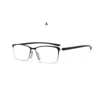 HD Okuma Gözlükleri Metal Çerçeve Erkekler Ve Kadınlar İçin Orta Yaşlı Ve Yaşlı Taşınabilir Ultralight Gözlük +1.0 1.5 2.0 3.0 4.0