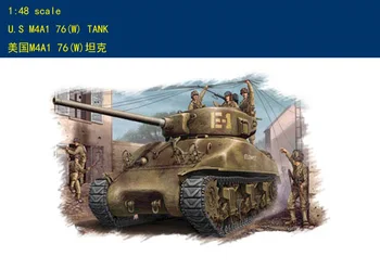 Hobi Patronu 84801 1/48 ABD M4A1 76 (W)Tank hobbyboss