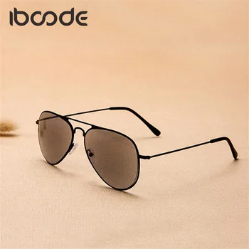 ıboode Retro Kare okuma gözlüğü Güneş Gözlüğü Metal Kadın Erkek Presbiyopik Gözlük UV400 Shades Unisex Gözlük + 1.0 İla + 3.5