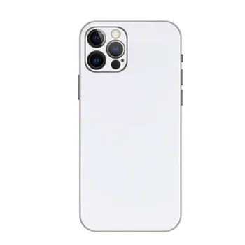 Iphone 13 Pro Max 13 Mini Film Parlak Çıkartma Cilt Kapakları Kılıfları iPhone 12 Pro Max Koruyucu Ultra İnce Etiket Arka Film