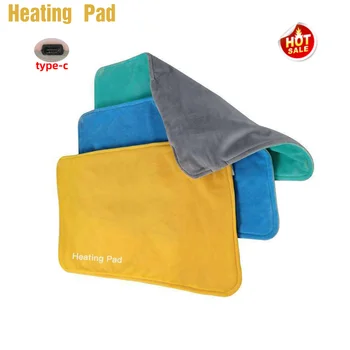 İsıtma pedi ısıtıcılı battaniye ısı battaniyesi Ayak isıtma pedi Isıtma Fizik Tedavi Sıcak Kompres USB Elektrikli Battaniye Sıcak Tutmak