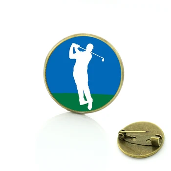 JWEIJIAO 2021 Seviyorum Golf broş pins erkekler kadınlar golf oyuncu takı broş rahat spor rozeti pin kulübü hediyeler SP01