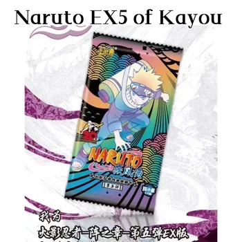 Kayou Yeni Naruto Tire10 Dalga 5 Bölüm Dizi Güçlendirici EX Paketleri Anime Uchiha Itachi UchihaSasuke SE Kart Toplama Kartı