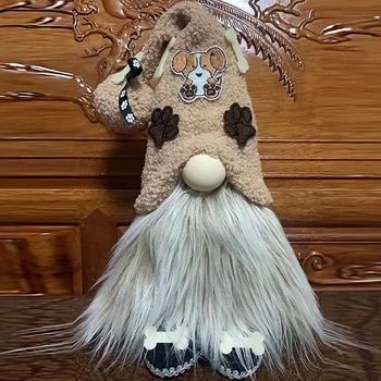 Köpek Kemik Meçhul Cüce Bebek Sevimli Peluş Gnome Dekorasyon Yaratıcı Noel Ağacı Bebek Festivali Süsler Ev Partisi Dekoru