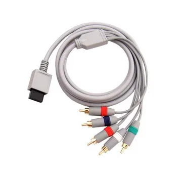 Nintendo Wii için OSTENT Bileşen kablo kordonu AV Kablosu HDTV/EDTV Yüksek Çözünürlüklü 480p