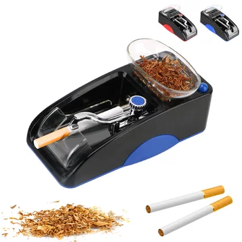 Otomatik Sigara Sarma Makinesi AB / ABD Plug Tütün Dolum Doldurma Sarma Rulo Sarma Makinesi Elektrikli DIY Sigara Aracı