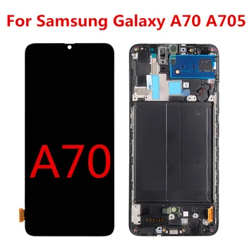 Samsung Galaxy A70 LCD A705 A705F SM-A705MN Ekran dokunmatik ekranlı sayısallaştırıcı grup