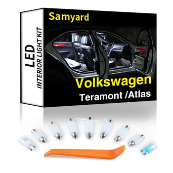 Seramik İç LED Volkswagen Vw Teramont/Atlas 2018 2019 2020 2021 2022 Canbus Araç Kapalı Dome Harita İşık Kiti