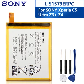 Sony Orijinal Yedek Telefon Pil SONY Xperia C5 Ultra E5553 Z3+ Z4 LIS1579ERPC Otantik şarj edilebilir pil 2930mAh