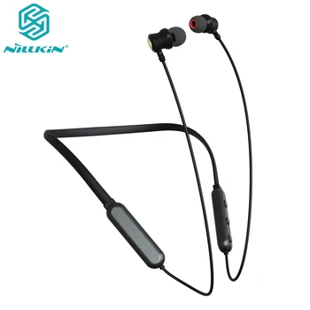 Spor Çalıştırmak Asmak Boyun Kulaklık iphone 12 Pro Max NILLKIN Bluetooth 5.0 Boyun Bandı Kulaklık Kablosuz Kulaklık Su Geçirmez Kulaklık