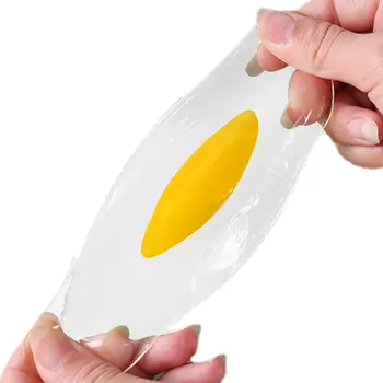 Squeezy Kızarmış Yumurta Oyuncak Gıda Simülasyon Çocuk Oyun Oyuncak Anksiyete Azaltıcı Duyusal Oyun Stres giderici Duyusal Oyuncaklar Boys İçin Ve
