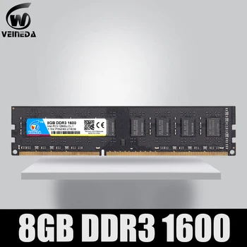 VEINEDA PC Ram DDR3 4 GB 8 GB 1333 1600 MHz 10600 PC3-12800 masaüstü bellek 240pin 1.5 V Yeni dımm