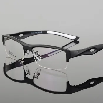 Yeni Erkek Kadın Spor TR90 Çerçeve Gözlük Yarım Gözlük Çerçeveleri Hafif Reçete Gözlük Optik Gözlük Çerçevesi Sıcak Oculos