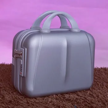 Yeni Kore versiyonu bavul ABS el bagaj meyve renk mini taşınabilir depolama seyahat bagaj