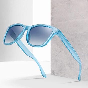 Yeni Marka Tasarım Polarize Güneş Gözlüğü Erkek Kadın Erkek Sürüş Retro Kare güneş gözlüğü sonnenbrille UV400
