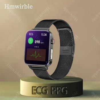 Yeni Sürüm Ekg Ppg Akıllı İzle Kadın Erkek Smartwatch Ip68 Su Geçirmez Kan Oksijen İzleme Spor Spor Saat Xiaomi Ios