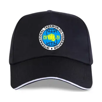Yeni uluslararası TAEKWONDO FEDERASYONU ITF KARATE 01426 2021 Moda beyzbol şapkası Siyah Kişilik