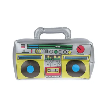 Yenilebilir Radyo Boombox Yenilebilir Cep Telefonu Havaya Uçurmak Parti Sahne 80s 90s Parti Dekor Çocuklar İçin En İyi Hediye