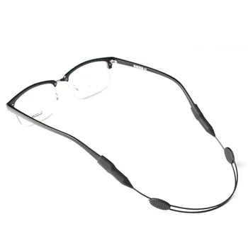 Yüksek Elastik Anti Kayma Setleri Silikon Spor Güneş Gözlüğü Askısı Gözlük Kulak kancası Kabloları Gözlük Zinciri Kordon Tutucu Dize Halatlar