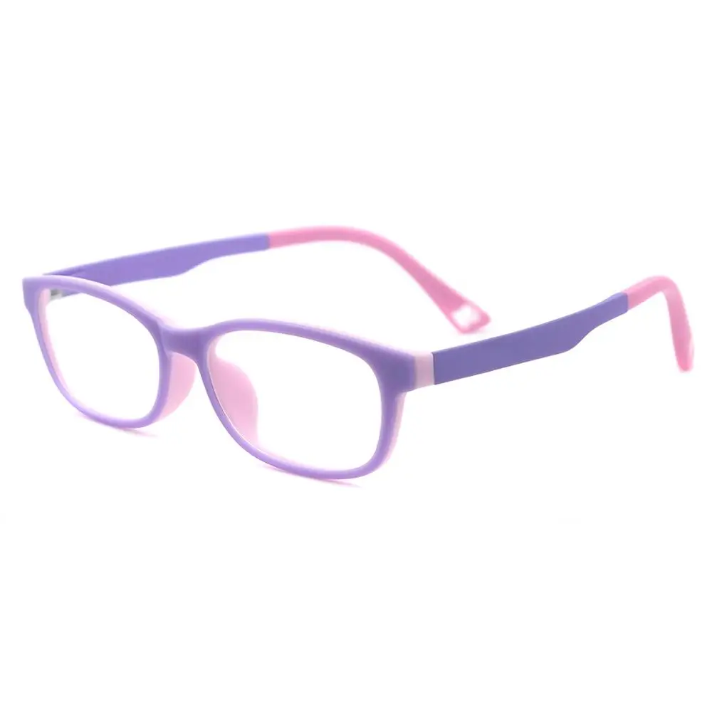 Çocuklar Oval Ultem Gözlük Kız Erkek Yumuşak Gözlük Çerçeveleri Hafif ve Esnek Reçete Gözlük
